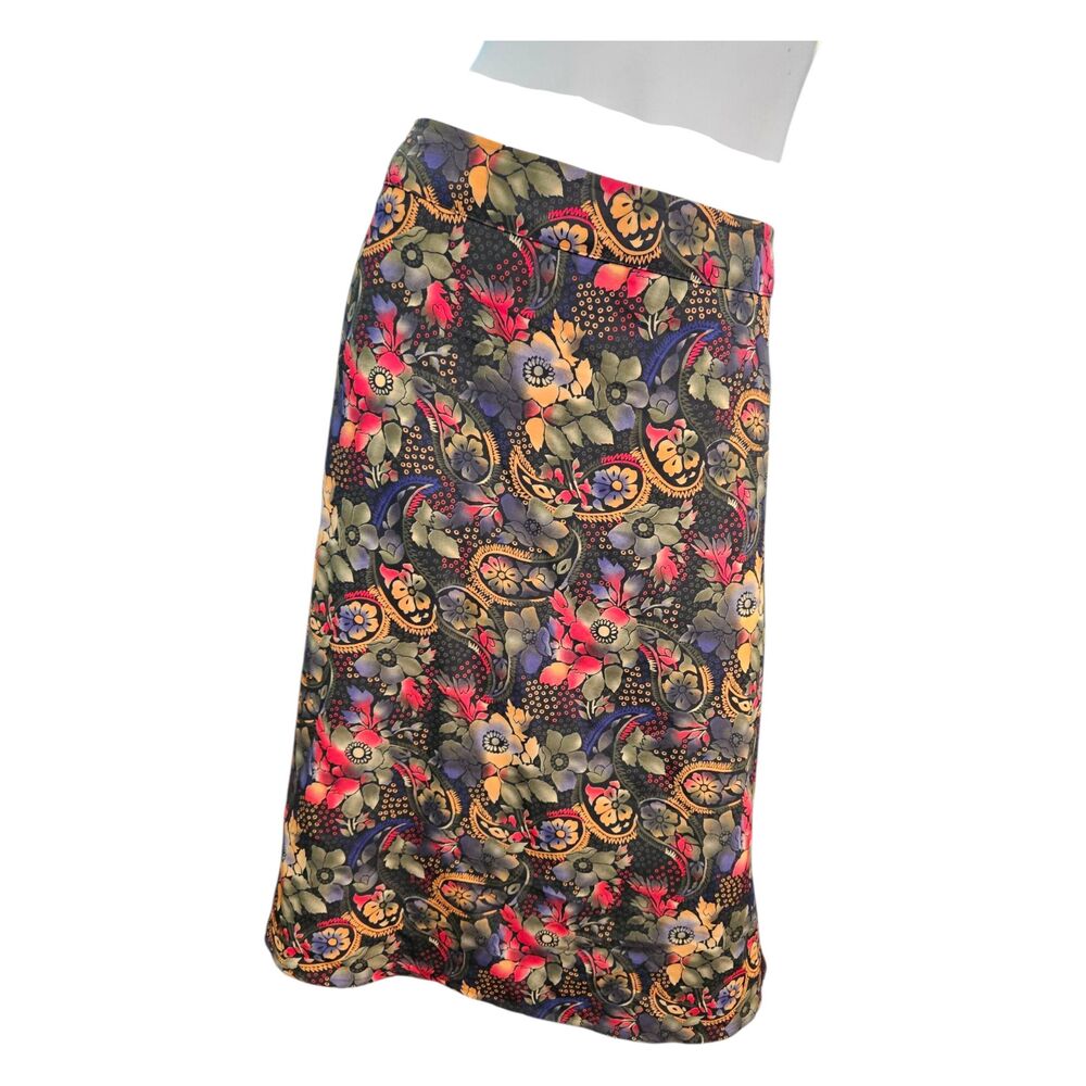 Sag Harbor Floeal Circle Skirt Womens Size 18